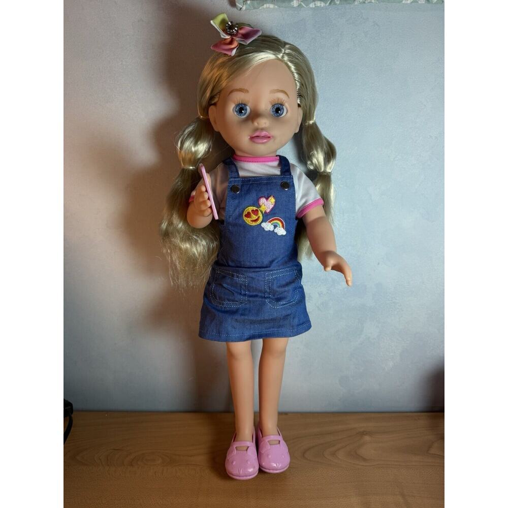 Call Me Chloe Interactive 18 Inch Talking Doll With Phone 30+ Phrases Works!